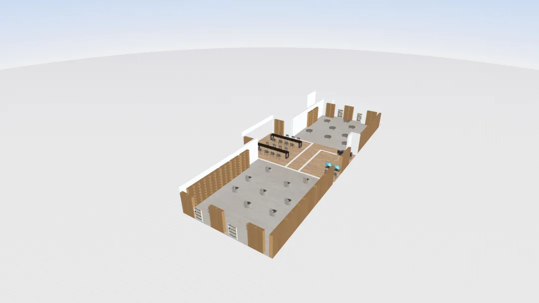 Floor plan library level 2 3d design renderings