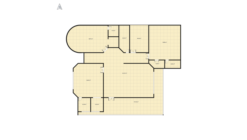 6.10 home2楼+1 floor plan 3225.9
