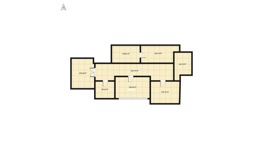 Two Story FamilyHouse floor plan 331.75