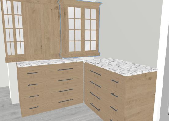 Meadow Lane Basement Cabinets 2 Design Rendering