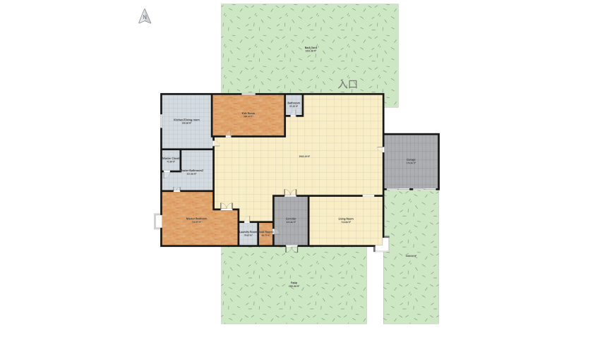 Spanish Villa dream house_copy floor plan 1992.8