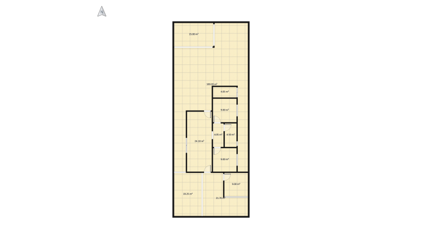 Projeto Fictício floor plan 238.09