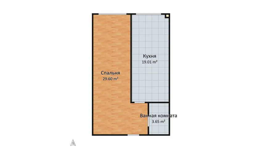 КопияКопияМихайловка 2 floor plan 105.04