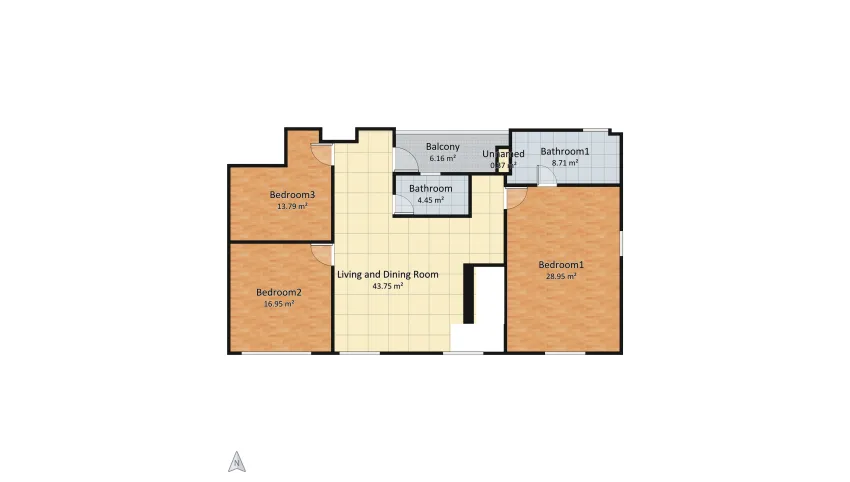 2F-0521 floor plan 123.14