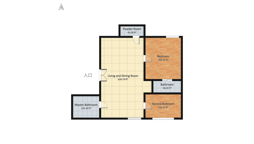 Domenic Bruno Single Level House floor plan 129.86