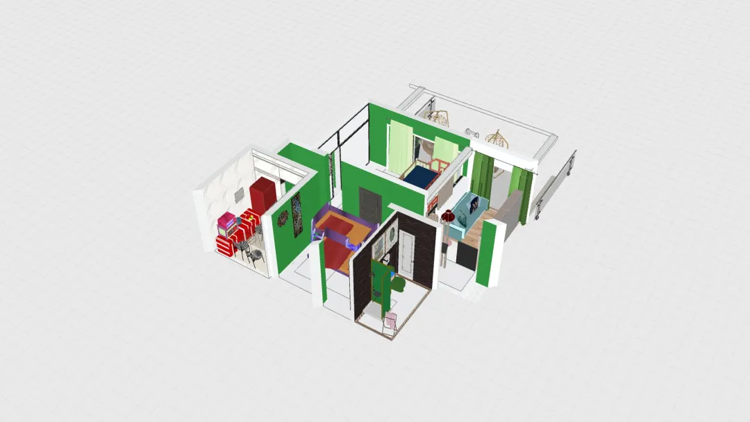 Copy of Room 4 - (REAL PROJECT FOR STEAM) 3d design renderings