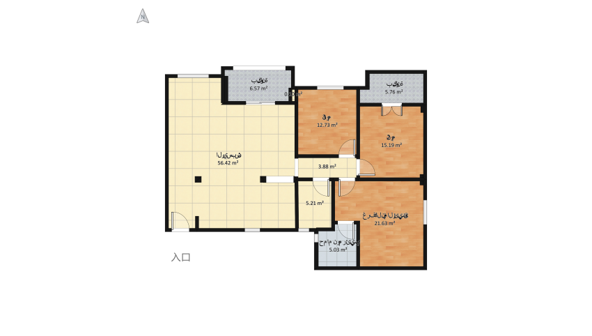 mostaqbal floor plan 147.31