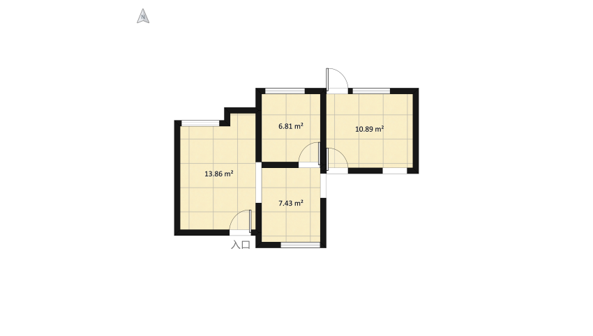 Sachin Design floor plan 45.29