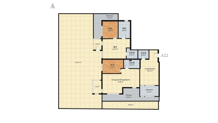 Acasa floor plan 402.87