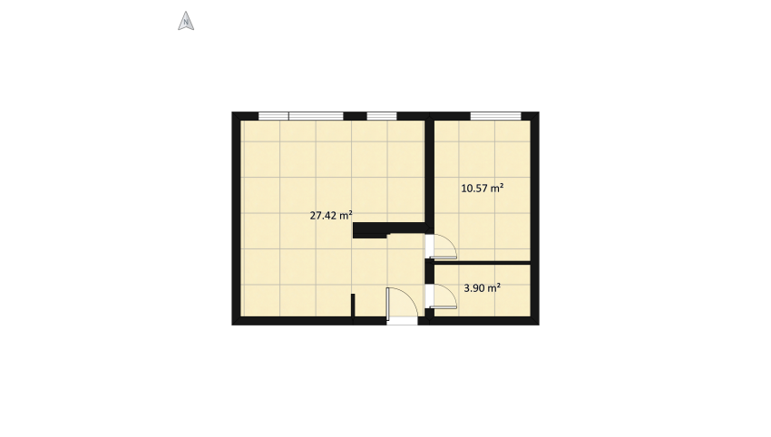 O>L>A realisation floor plan 47.71
