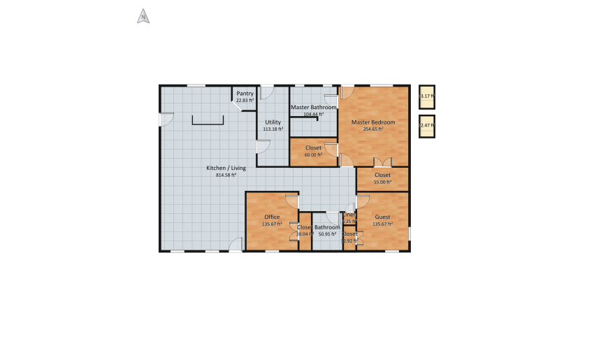 36x54 McHouse floor plan 179.26