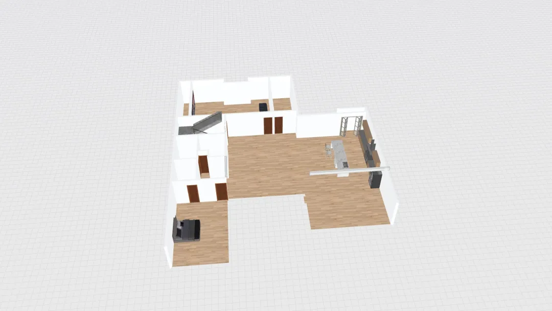 Copy of Arun Basement - big bath 3d design renderings