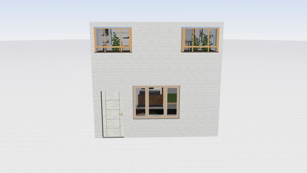 casa de una persona 3d design renderings