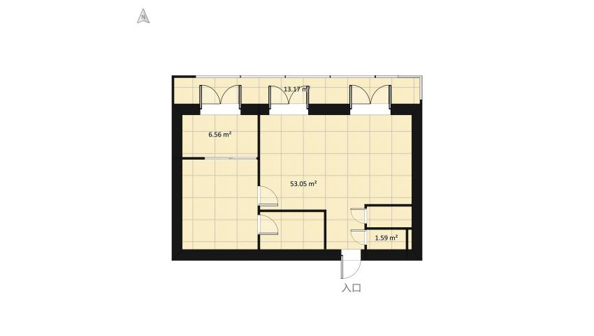 BOHO floor plan 740.88