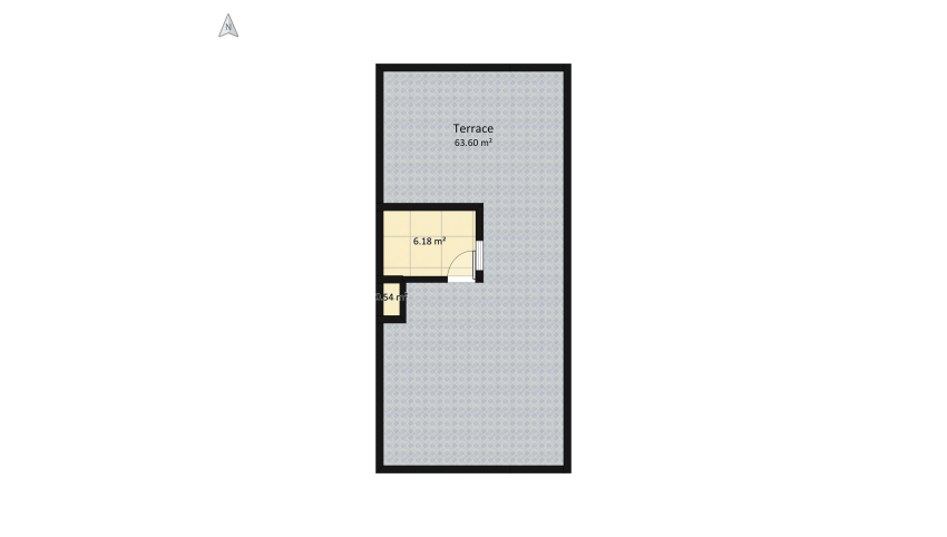 Terrasse -variante 2 floor plan 77.12
