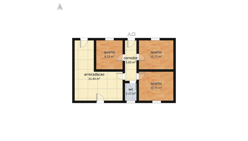 casa graca floor plan 67.97