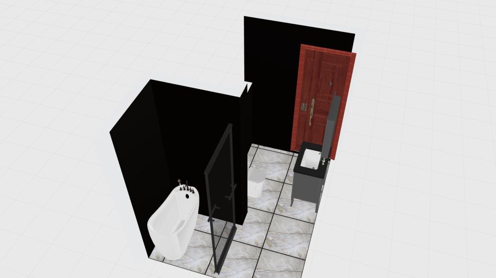 Rafael Rodriguez Bathroom 3d design renderings