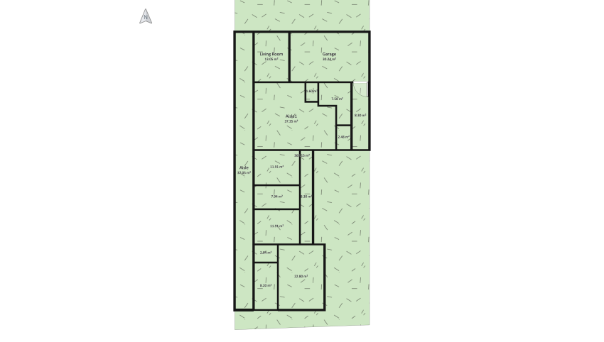 Casa floor plan 543.1