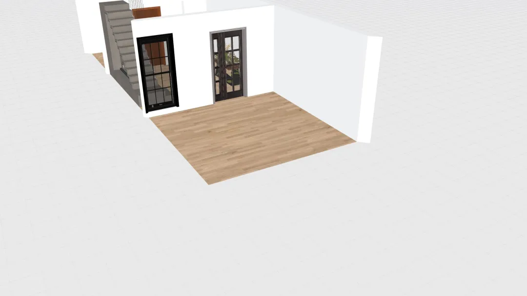 4.5 meter rumah 3d design renderings