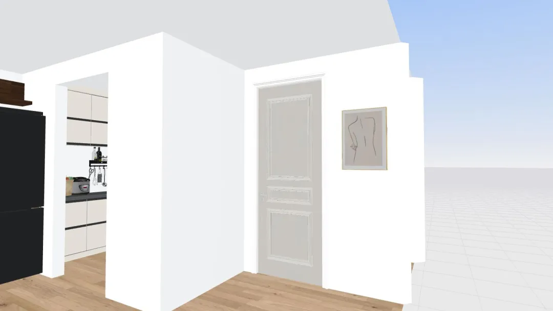 The Little Home 3d design renderings