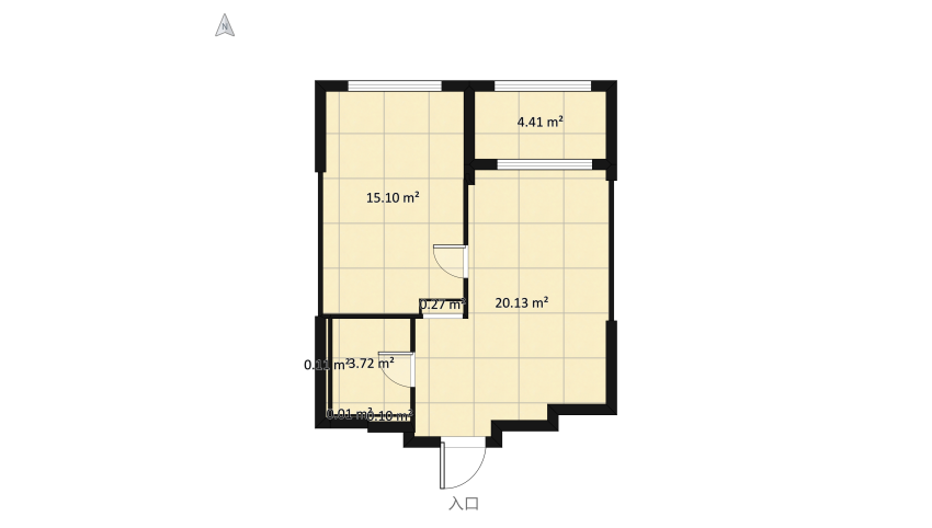 2Полярис floor plan 51.3