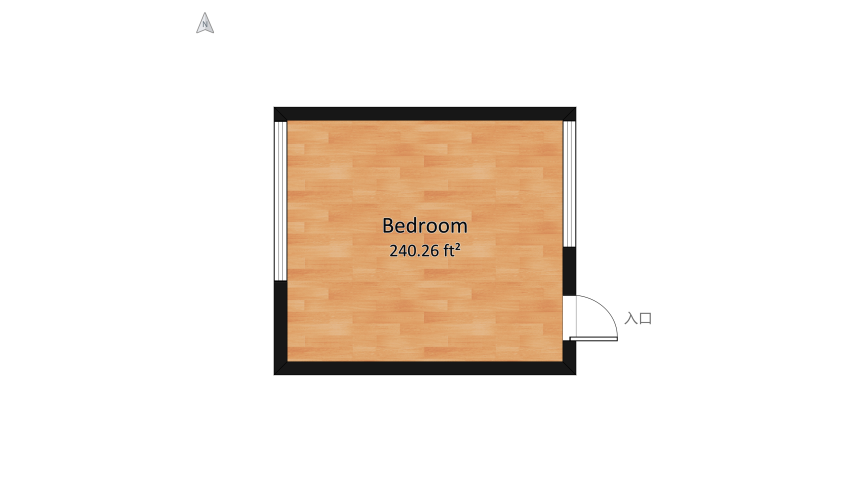Kaelyn and Noel's Bedroom! floor plan 24.66