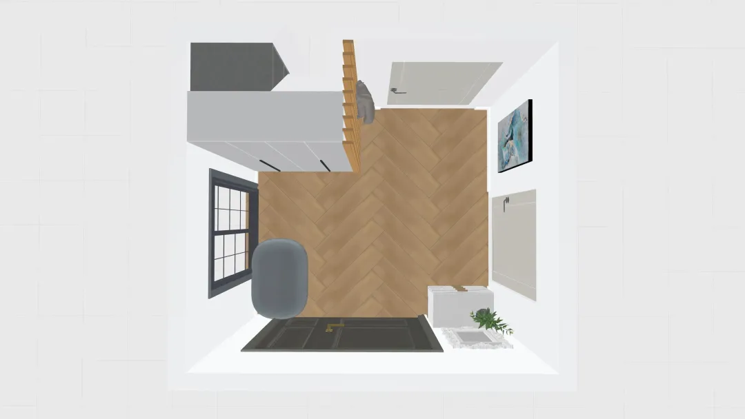 Copy of Copy of Hallway 3d design renderings