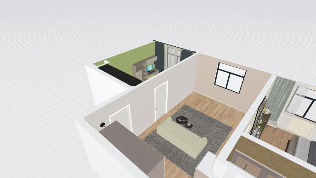 Квартира трехкомнатная_copy 3d design renderings