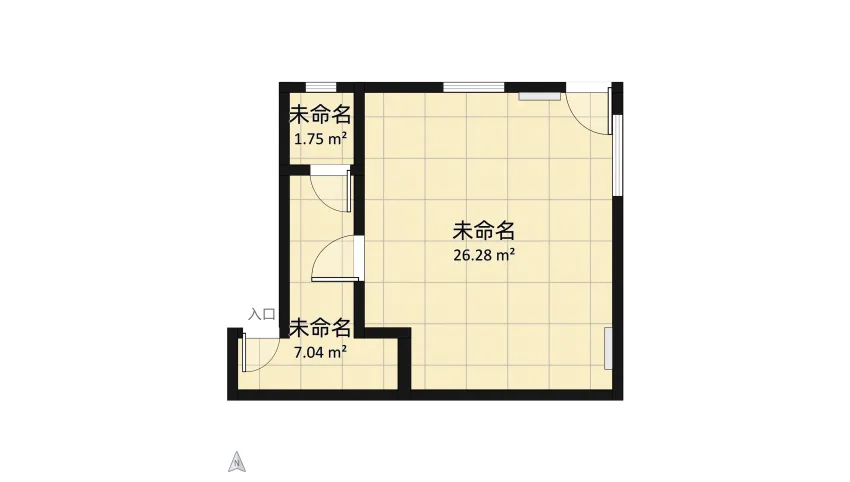 RW Ground Room floor plan 34.87