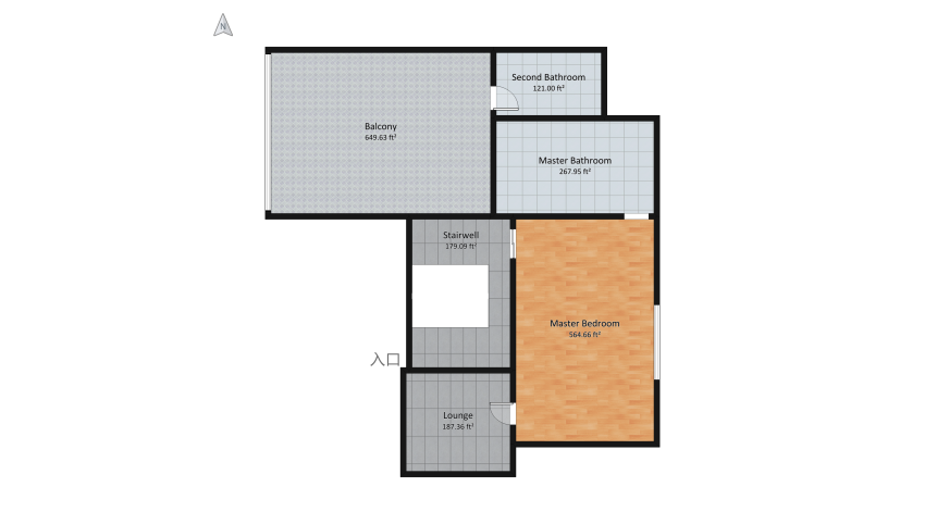 Casa da Senhorita Aline floor plan 2185.89