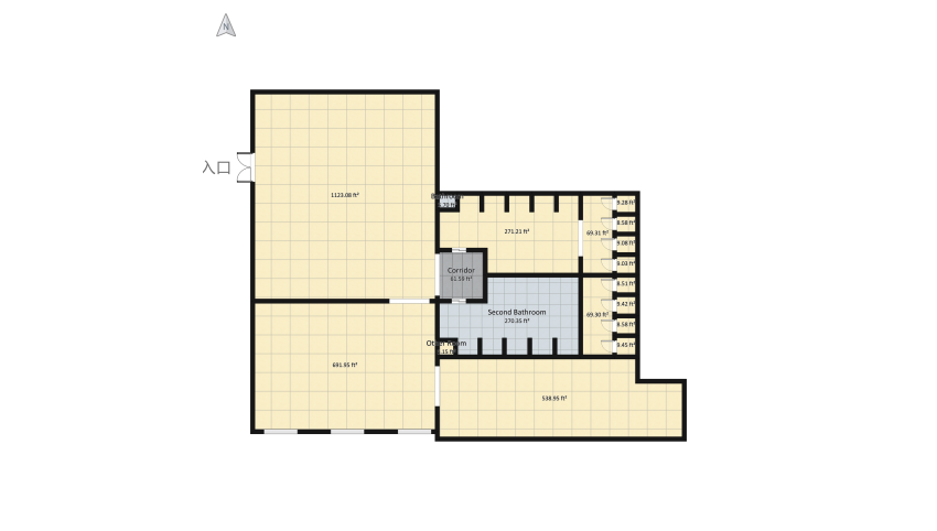 Sa'raia's Gym floor plan 324.54