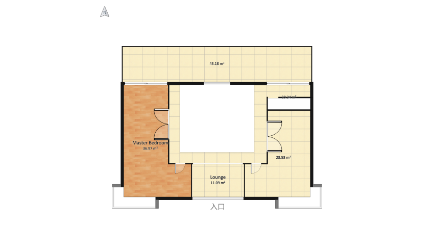 #Residential floor plan 1223.31