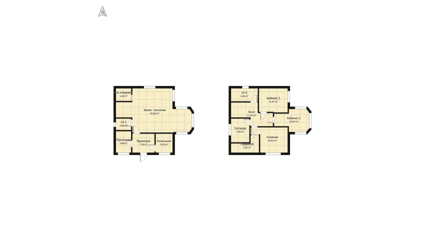 8x9 эркер floor plan 151.04