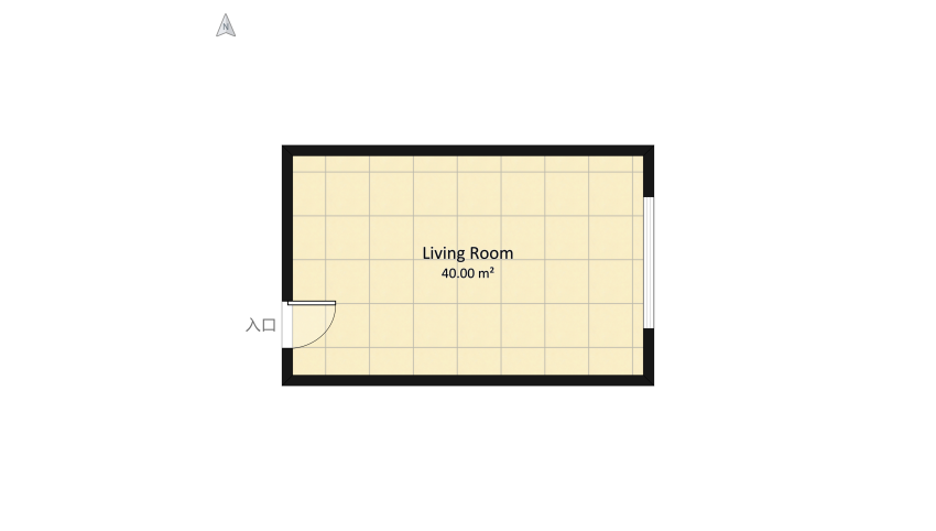 Living room floor plan 43.18