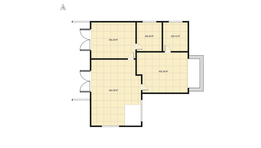 maison floor plan 1197.3