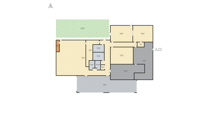 Option:2 Event Center_copy floor plan 1729.56