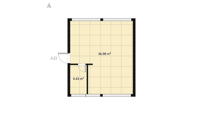 #AmericanRoomContest_Duplex floor plan 45.18