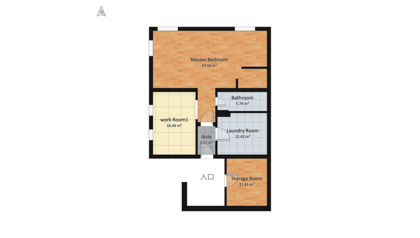 Munkacsy floor plan 106.27
