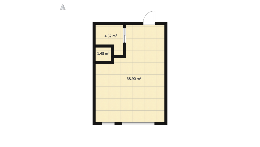 White Lo-Fi House floor plan 50.15