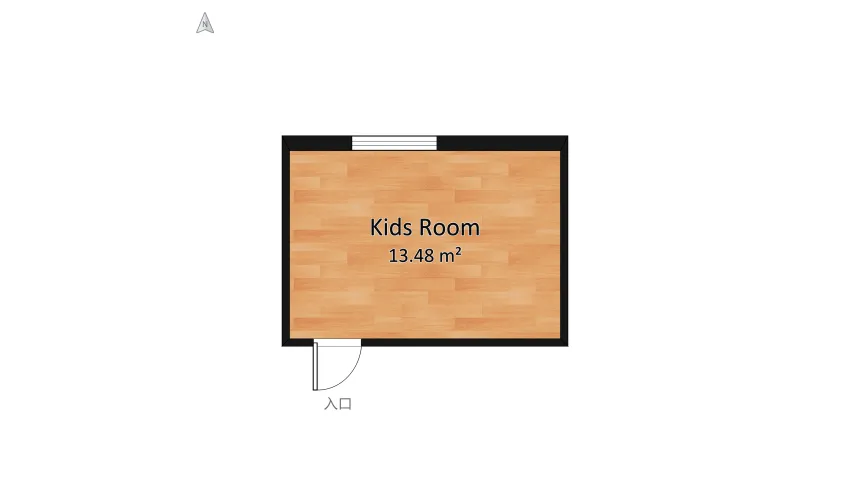 комната подростка floor plan 13.49