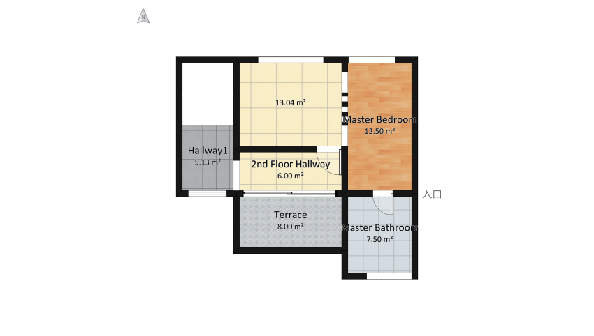 2 floor Simplest House floor plan 219.79