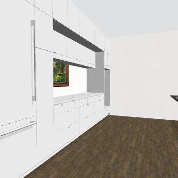 v2_tevu namas  tualetas salione virtuve kitaip Design Rendering