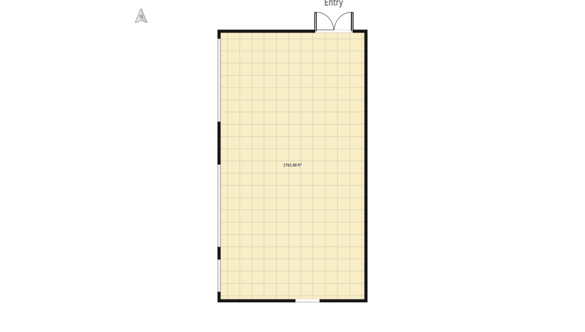 Loft apartment floor plan 256.68