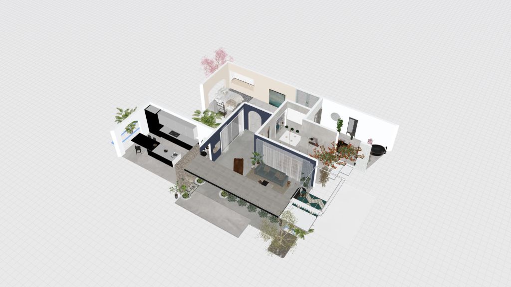 villa design 3d design renderings