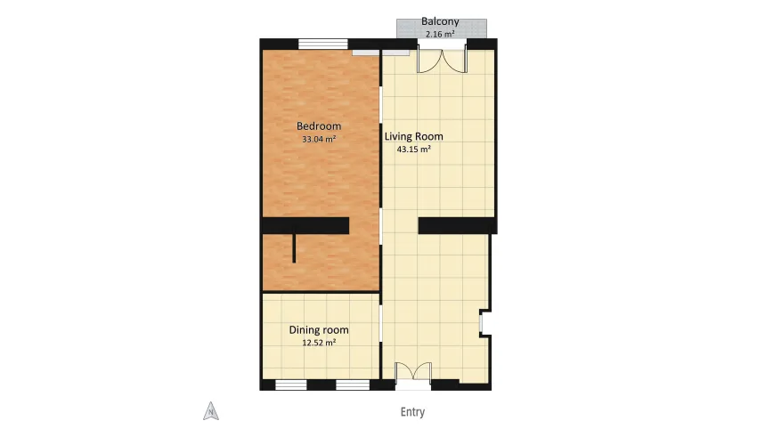 kf Memphis Style floor plan 90.87