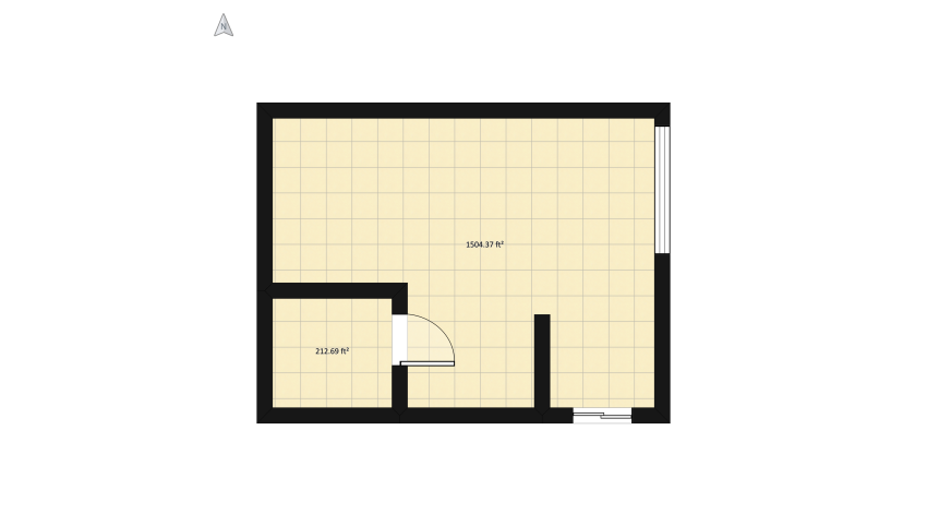 onebedroomapat floor plan 261.05