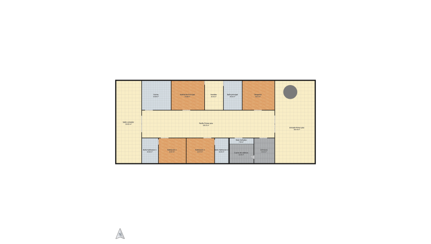 Casa Subterranea floor plan 2417.71