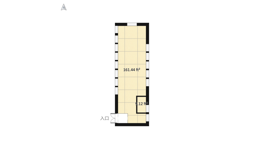 Skoolie 30-2 floor plan 18.93