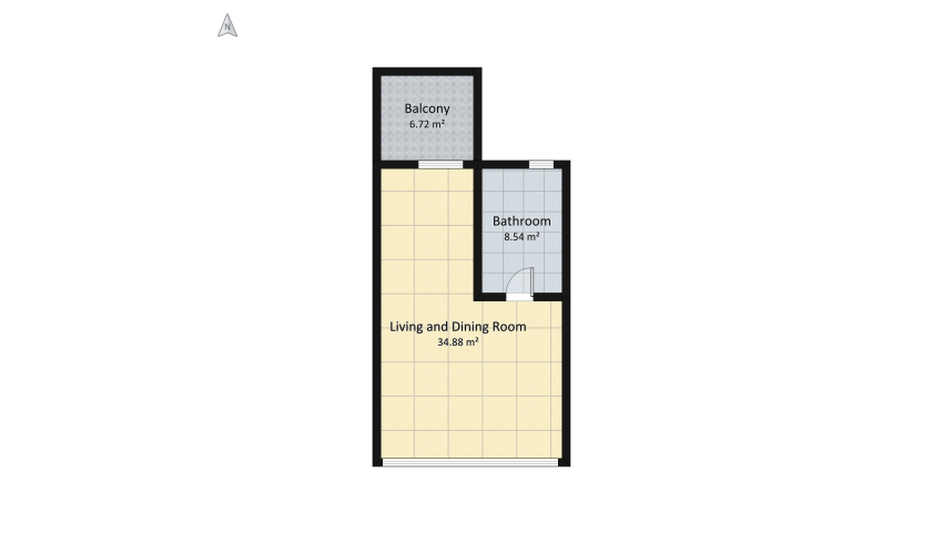 luxury student apartment floor plan 65.35