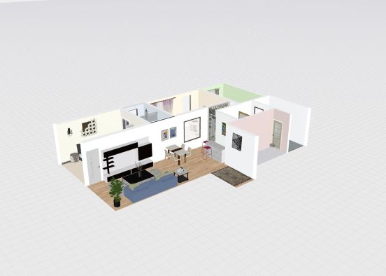 Sweet Home-1 Design Rendering